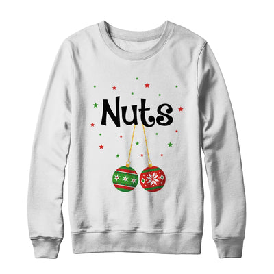 Nuts Chestnuts Couple Costume Christmas Ornament T-Shirt & Sweatshirt | Teecentury.com