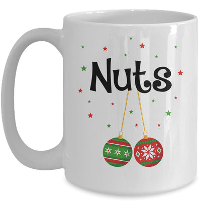 Nuts Chestnuts Couple Costume Christmas Ornament Mug Coffee Mug | Teecentury.com