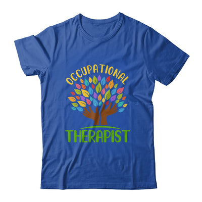 Occupational Therapist Special Needs Rainbow Tree T-Shirt & Tank Top | Teecentury.com