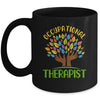 Occupational Therapist Special Needs Rainbow Tree Mug Coffee Mug | Teecentury.com