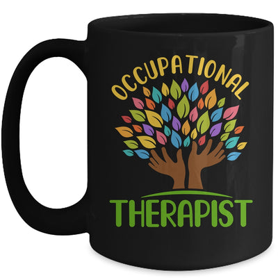 Occupational Therapist Special Needs Rainbow Tree Mug Coffee Mug | Teecentury.com