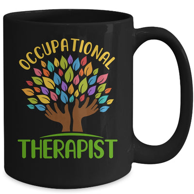 Occupational Therapist Special Needs Rainbow Tree Mug Coffee Mug | Teecentury.com