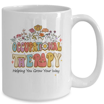 Occupational Therapy Helping You Grow Your Groovy Mug | teecentury