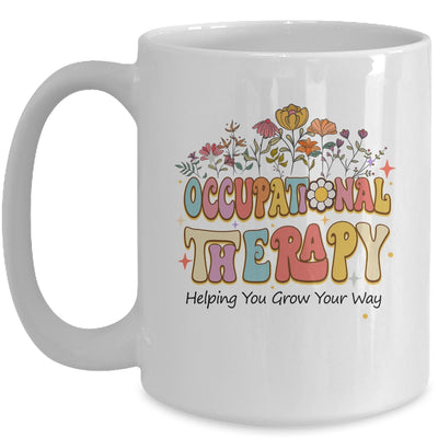 Occupational Therapy Helping You Grow Your Groovy Mug | teecentury