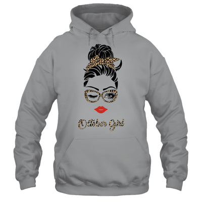 October Girl Woman Lips Eyes Lady Leopard Birthday Gift T-Shirt & Tank Top | Teecentury.com