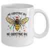 Oh Christmas Bee Santa Hat Light Christmas Gift Mug Coffee Mug | Teecentury.com