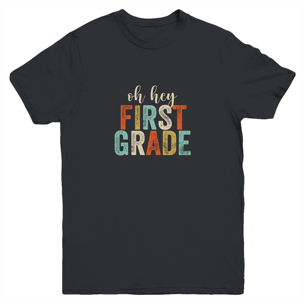 Oh Hey 1st First Grade Back To School Students Youth Youth Shirt | Teecentury.com