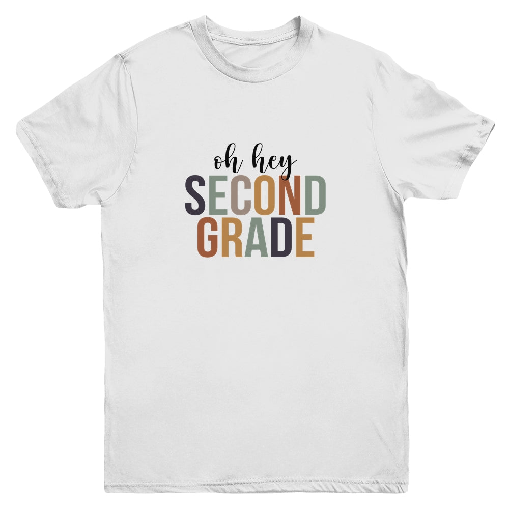 Oh Hey 2nd Second Grade Back To School For Student Youth Youth Shirt | Teecentury.com