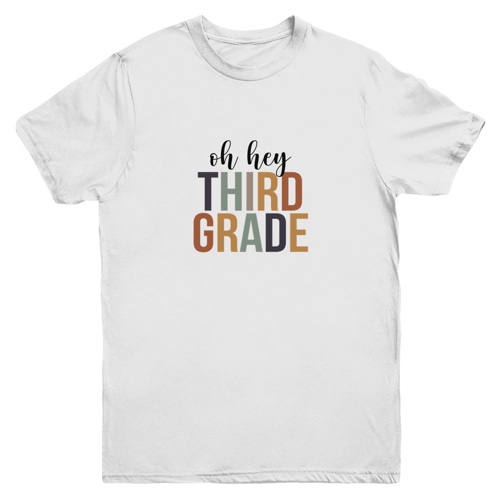Oh Hey 3rd Third Grade Back To School For Student Youth Youth Shirt | Teecentury.com