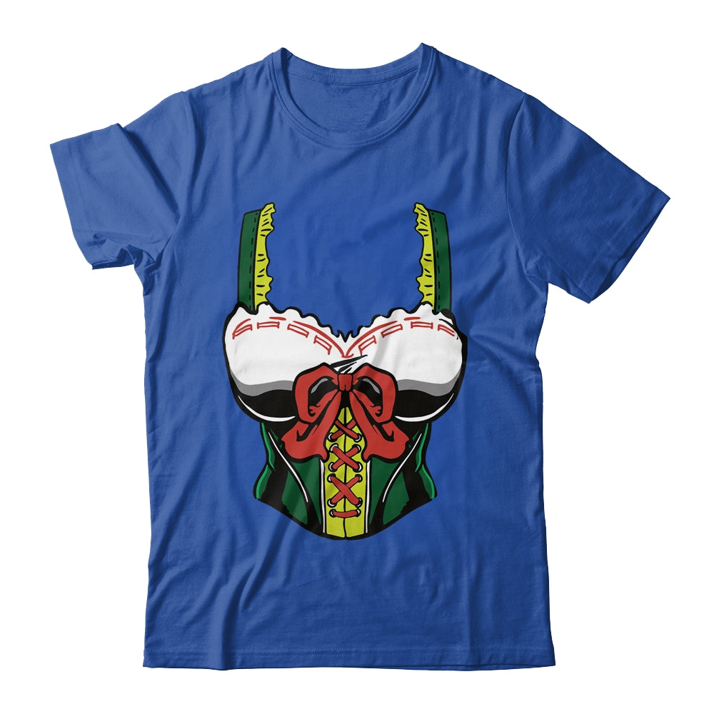 Oktoberfest Costume Women Bavarian Funny Lazy Corset Shirt & Hoodie | teecentury