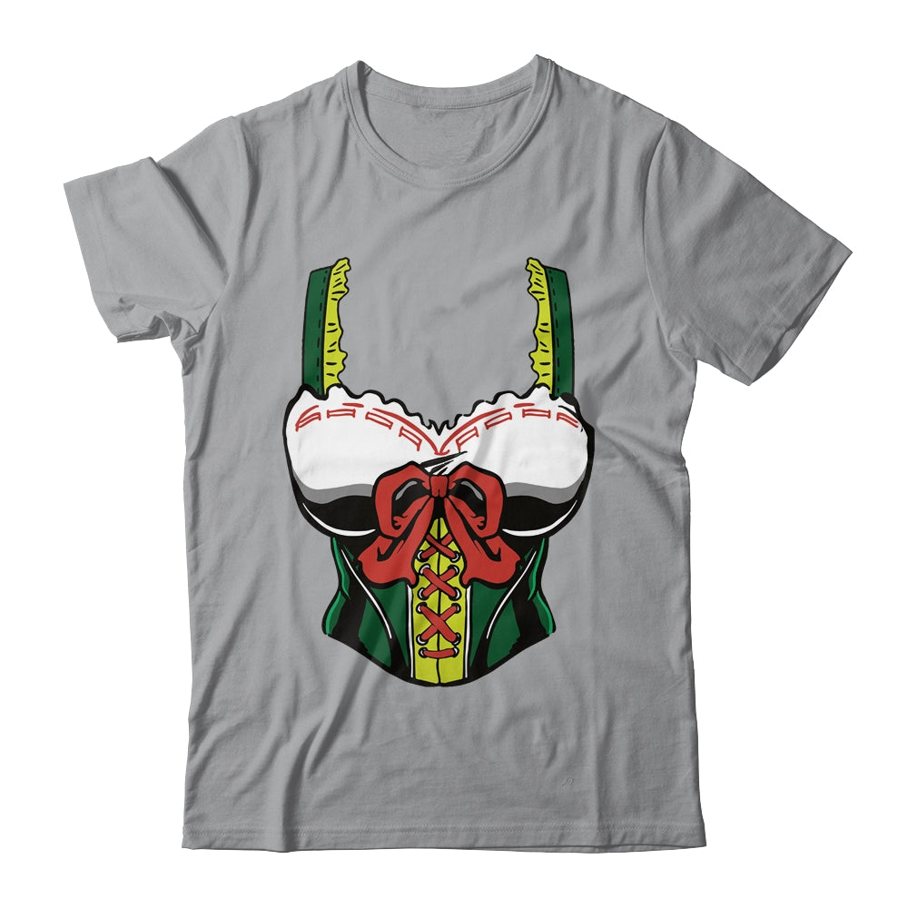Oktoberfest Costume Women Bavarian Funny Lazy Corset Shirt & Hoodie | teecentury