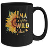 Oma Of The Wild One 1st Birthday Sunflower Mug Coffee Mug | Teecentury.com