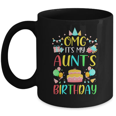 Omg It's My Aunt's Birthday Party Family Mug Coffee Mug | Teecentury.com