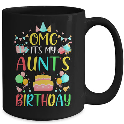 Omg It's My Aunt's Birthday Party Family Mug Coffee Mug | Teecentury.com