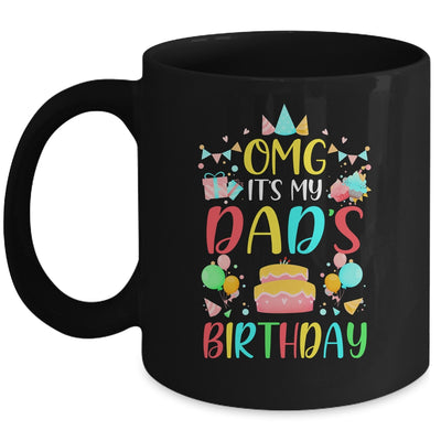 Omg It's My Dad's Birthday Party Family Mug Coffee Mug | Teecentury.com