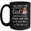 Once upon a time there was a girl who loved cats and books Mug | teecentury