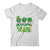 One Lucky Teacher Shamrock St Patricks Day Groovy Retro Shirt & Hoodie | teecentury