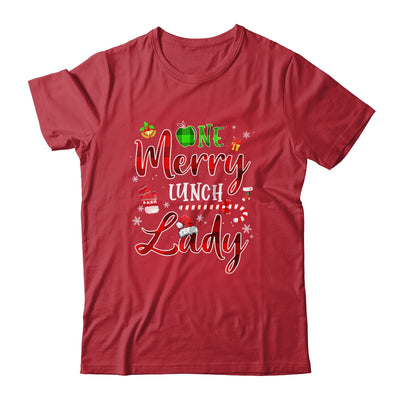 One Merry Lunch Lady Christmas Funny Xmas T-Shirt & Sweatshirt | Teecentury.com