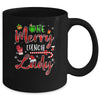 One Merry Lunch Lady Christmas Funny Xmas Mug Coffee Mug | Teecentury.com
