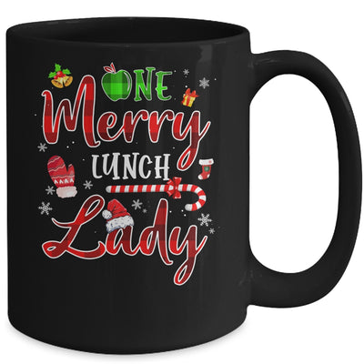 One Merry Lunch Lady Christmas Funny Xmas Mug Coffee Mug | Teecentury.com