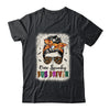 One Spooky Bus Driver Messy Bun Trick Or Treat Halloween Shirt & Hoodie | teecentury