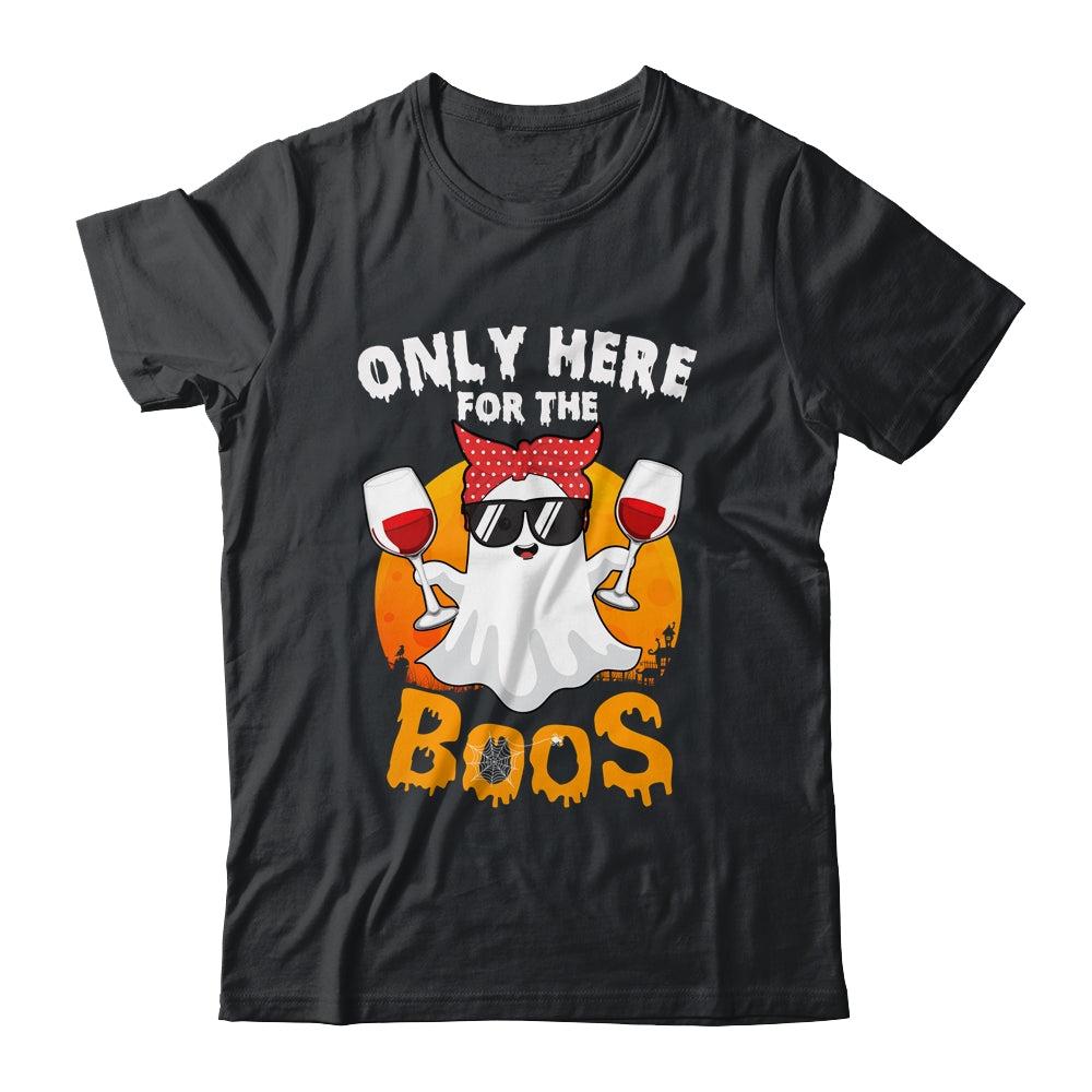 Only Here For The Boos Halloween Cute Ghost T-Shirt & Hoodie | Teecentury.com