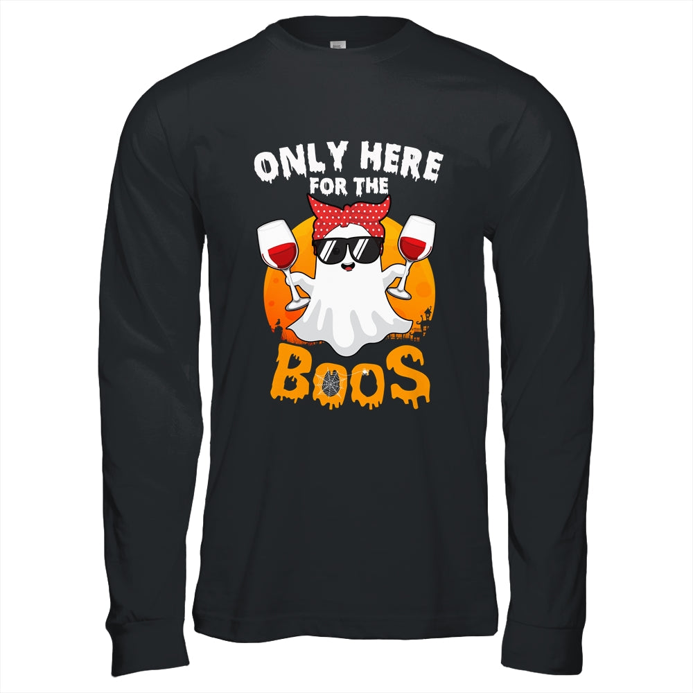 Only Here For The Boos Halloween Cute Ghost T-Shirt & Hoodie | Teecentury.com