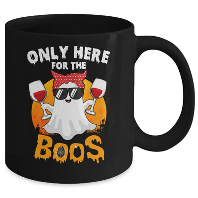 Only Here For The Boos Halloween Cute Ghost Mug Coffee Mug | Teecentury.com