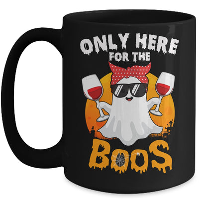 Only Here For The Boos Halloween Cute Ghost Mug Coffee Mug | Teecentury.com