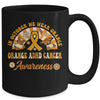 Orange ADHD Awareness In October We Wear Orange Groovy Mug | teecentury