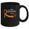 Orange Butterfly I'm A Survivor Leukemia Cancer Awareness Mug Coffee Mug | Teecentury.com