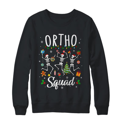 Ortho Squad Christmas Skeletons Orthopedics Nurse Rn Crew Shirt & Sweatshirt | teecentury