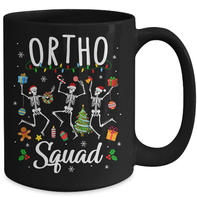 Ortho Squad Christmas Skeletons Orthopedics Nurse Rn Crew Mug | teecentury