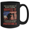 Our Flag Does Not Fly Because The Wind Moves It Soldier Mug Coffee Mug | Teecentury.com