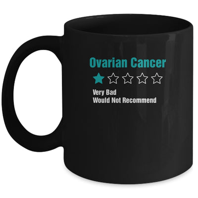 Ovarian Cancer Awareness Very Bad Would Not Recommend Mug Coffee Mug | Teecentury.com