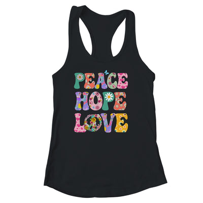 PEACE SIGN LOVE 60s 70s Tie Dye For Women Girl Shirt & Tank Top | teecentury