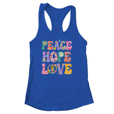 PEACE SIGN LOVE 60s 70s Tie Dye For Women Girl Shirt & Tank Top | teecentury