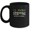 PE Teacher Strong No Matter The Distance Virtual Learning Mug Coffee Mug | Teecentury.com