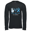 PKU Awareness Peace Love Cure Leopard T-Shirt & Hoodie | Teecentury.com