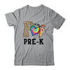 P Is For Pre K Teacher Leopard First Day Of School Shirt & Hoodie | teecentury