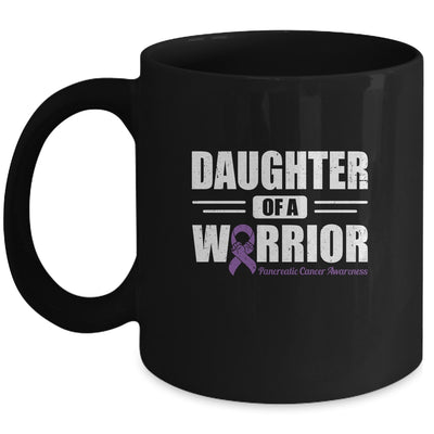 Pancreatic Cancer Awareness Daughter Of Warrior Green Gift Coffee Mug | Teecentury.com