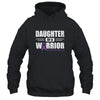 Pancreatic Cancer Awareness Daughter Of Warrior Green Gift T-Shirt & Hoodie | Teecentury.com