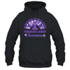 Pancreatic Cancer Awareness In November We Wear Purple Groovy Shirt & Hoodie | teecentury