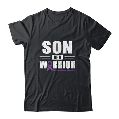 Pancreatic Cancer Awareness Son Of Warrior Green Gift T-Shirt & Hoodie | Teecentury.com