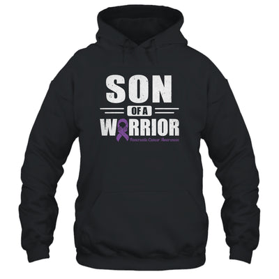 Pancreatic Cancer Awareness Son Of Warrior Green Gift T-Shirt & Hoodie | Teecentury.com