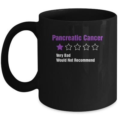 Pancreatic Cancer Awareness Very Bad Would Not Recommend Mug Coffee Mug | Teecentury.com