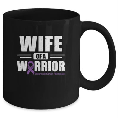 Pancreatic Cancer Awareness Wife Of Warrior Green Gift Coffee Mug | Teecentury.com