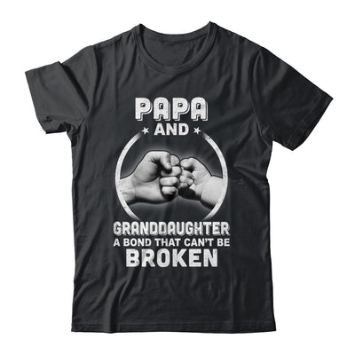 Papa And Granddaughter A Bond That Can't Be Broken T-Shirt & Hoodie | Teecentury.com