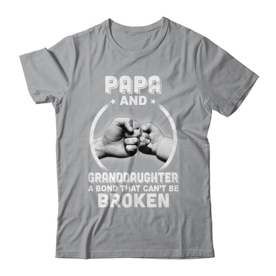 Papa And Granddaughter A Bond That Can't Be Broken T-Shirt & Hoodie | Teecentury.com