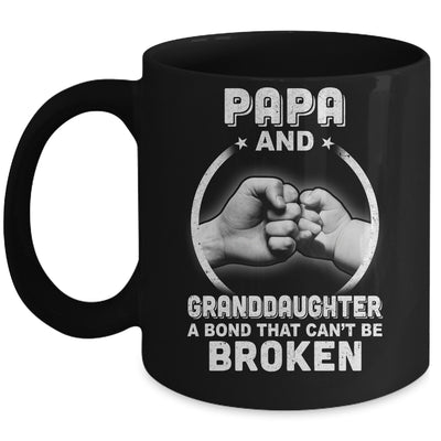 Papa And Granddaughter A Bond That Can't Be Broken Mug Coffee Mug | Teecentury.com